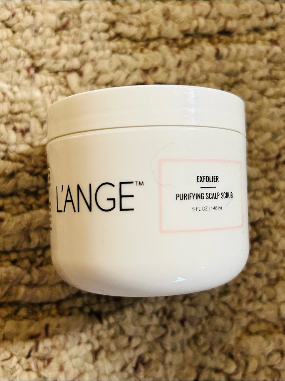 L'ANGE Purifying Scalp Exfolier Scrub Jar 5 FL OZ, New & Sealed, Discontinued